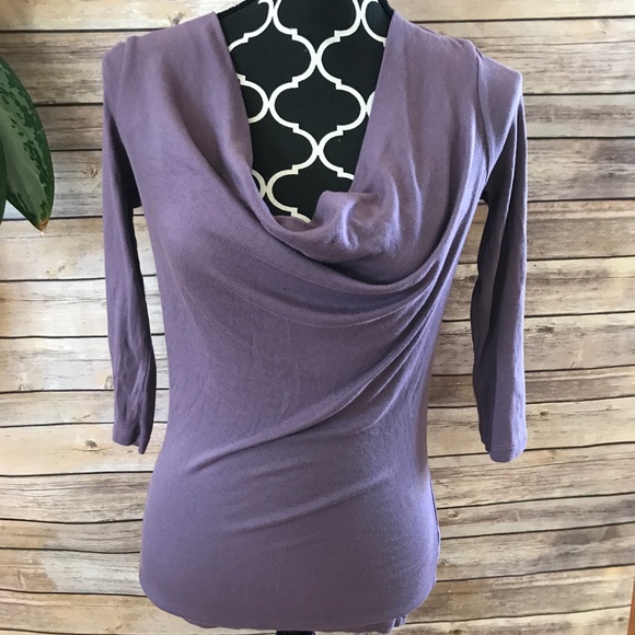 Anthropologie Tops - Anthropologie • Lavender Splendid Cowl top